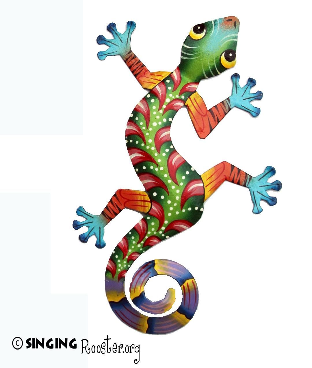 Colorful Gecko Wall Art (View 5 of 20)