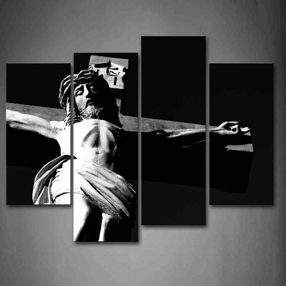 Compare Prices On Animated Cross Pictures  Online Shopping/buy Low With Regard To Christian Wall Art Canvas (View 20 of 20)