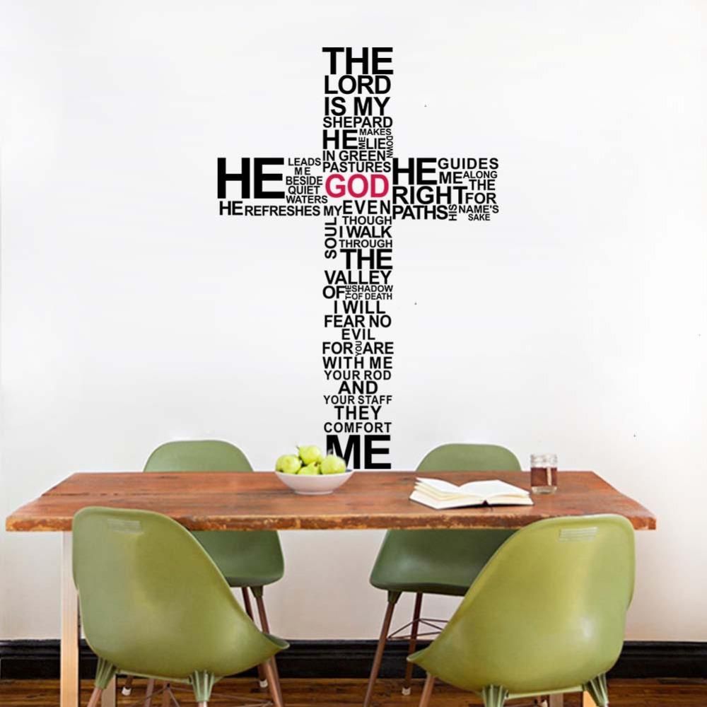 Compare Prices On Christian Quote  Online Shopping/buy Low Price Regarding Christian Word Art For Walls (View 15 of 20)