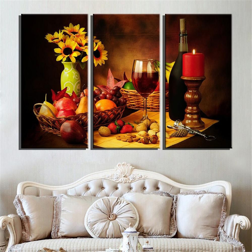 Compare Prices On Grape Wall Art  Online Shopping/buy Low Price With Grape Vineyard Wall Art (Photo 20 of 20)