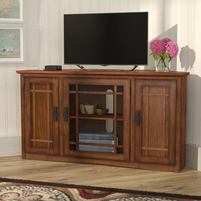 Corner Tv Stands You'll Love Pertaining To Latest Oak Corner Tv Stands (Photo 5076 of 7825)