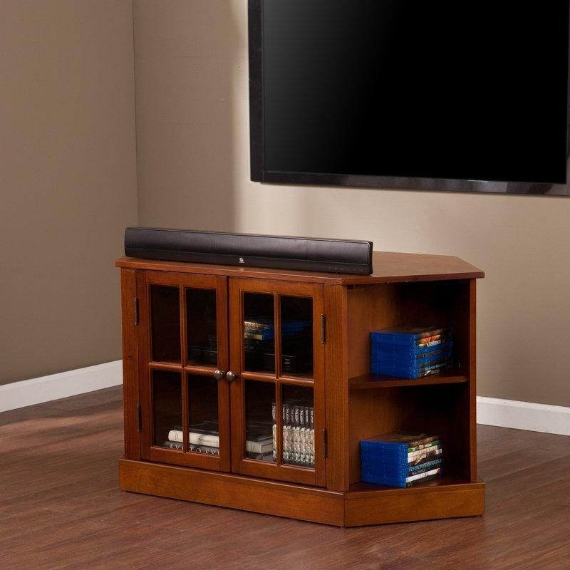 Darby Home Co Lasalle 46" Corner Tv Stand & Reviews | Wayfair Within Current Cornet Tv Stands (Photo 3441 of 7825)