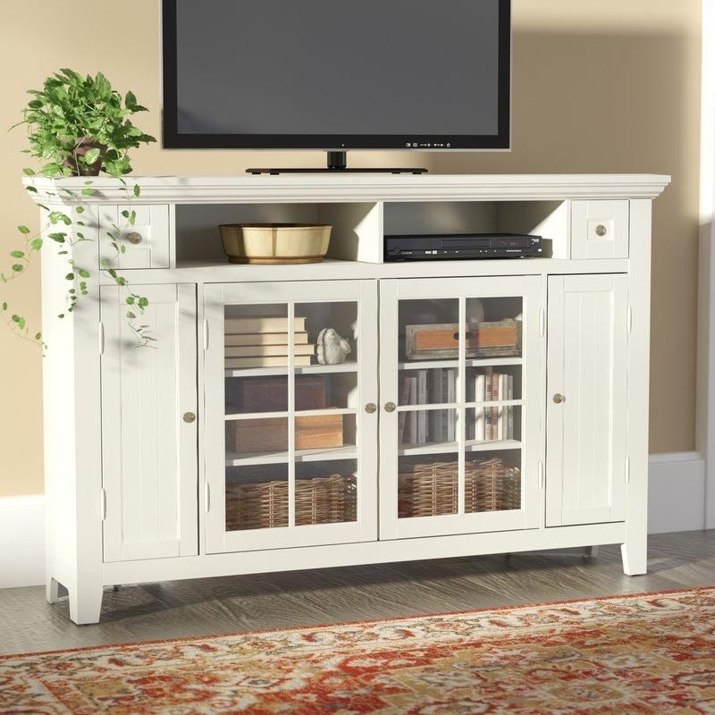 Darby Home Co Yates Corner 62" Tv Stand & Reviews | Wayfair With Latest Tv Stands For Corners (View 14 of 20)