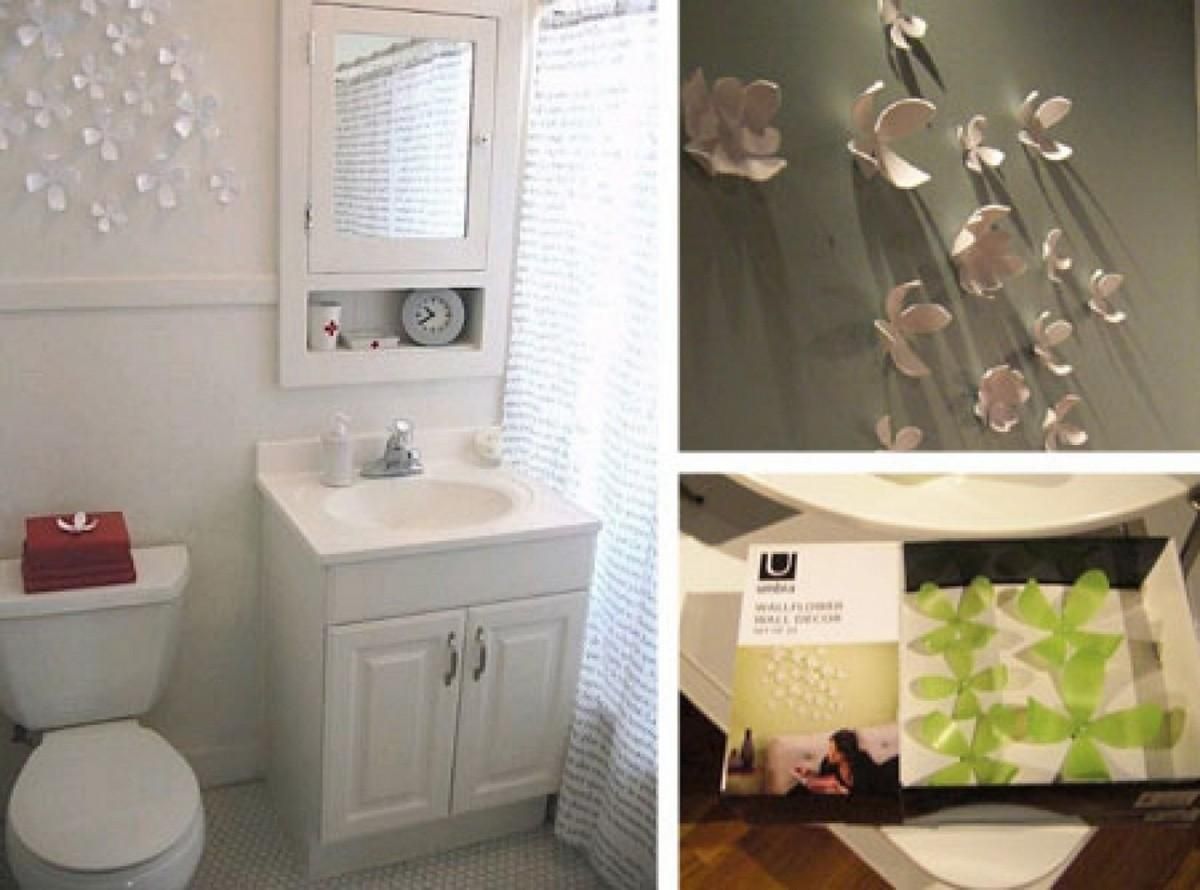 Decorating Ideas For Bathroom Walls Glamorous Decor Ideas Bathroom In Glamorous Bathroom Wall Art (Photo 5 of 20)