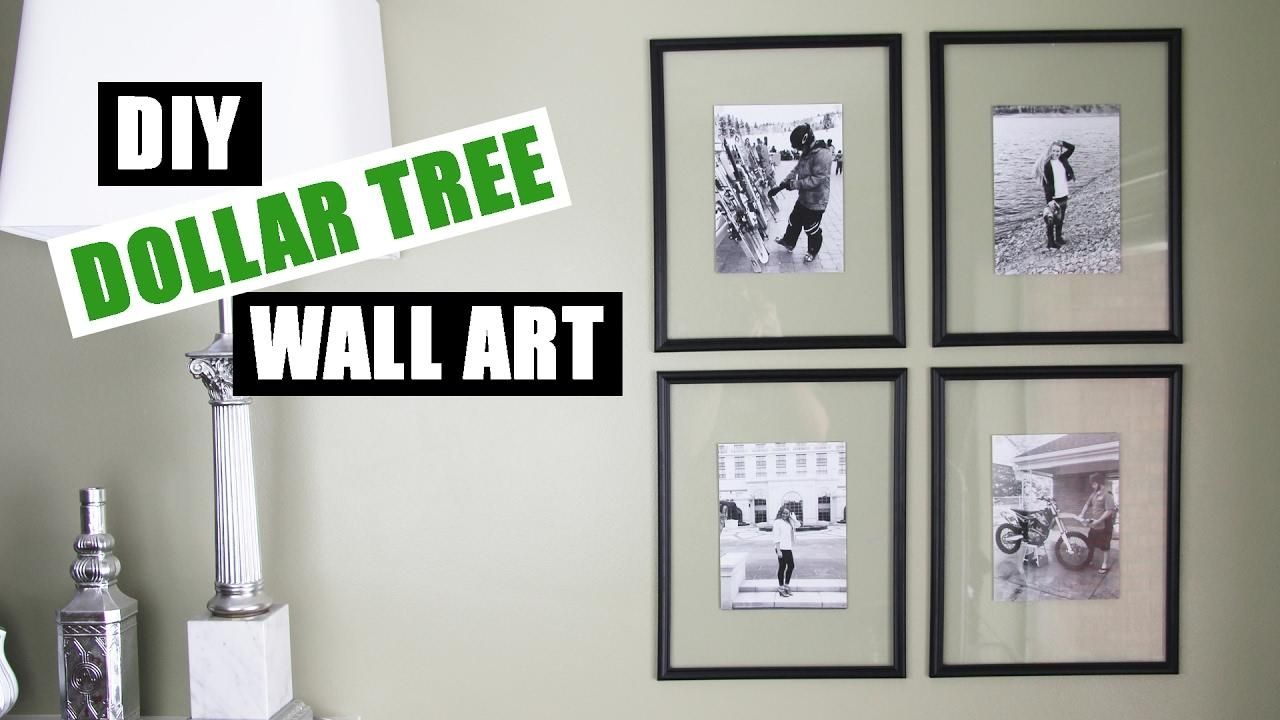 Dollar Tree Diy Floating Frame Art | Dollar Store Diy Gallery Wall Regarding Affordable Framed Wall Art (View 12 of 20)