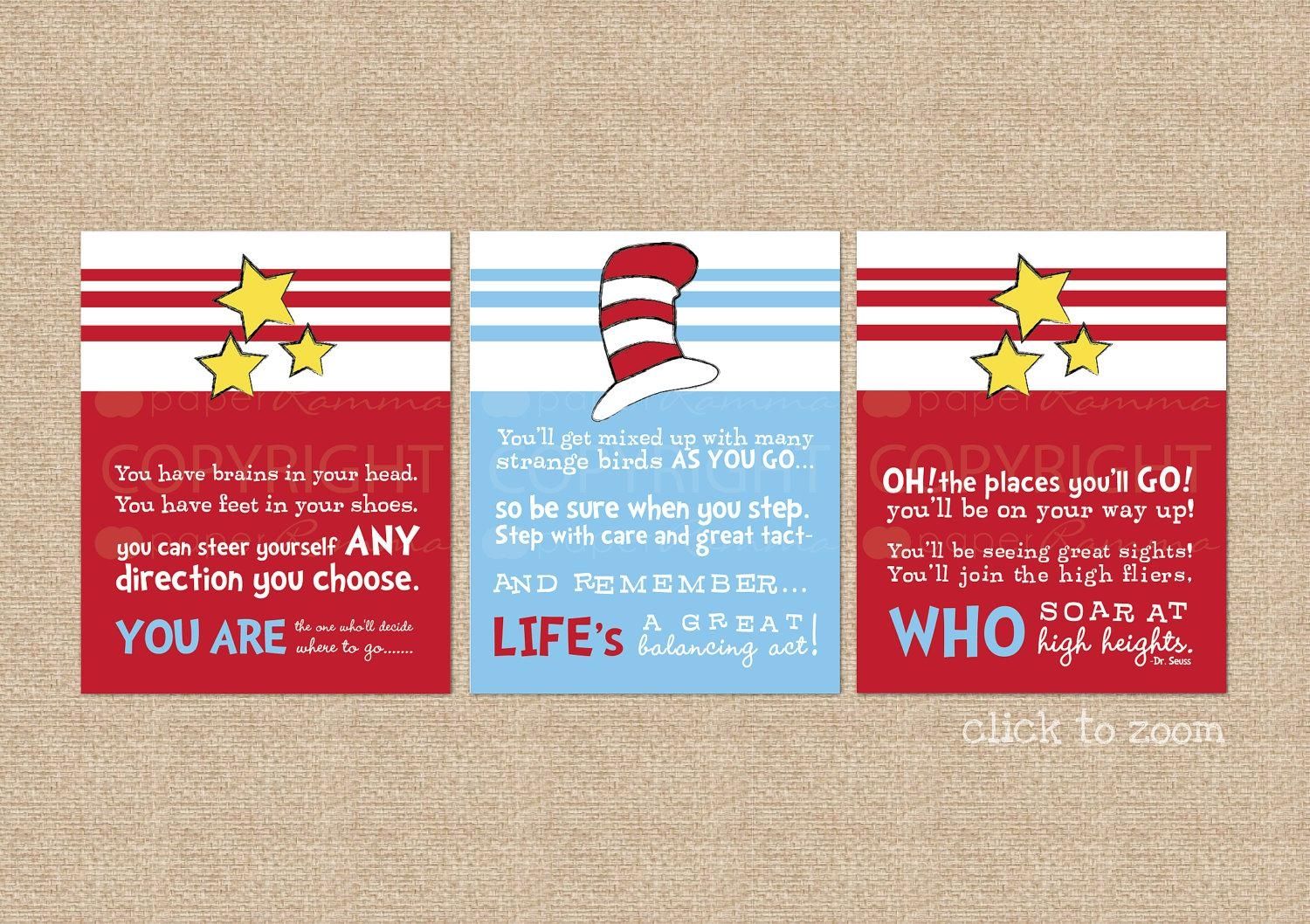 Dr. Seuss Quote A Paperramma Exclusive: You Are Life's With Regard To Dr Seuss Canvas Wall Art (Photo 14 of 20)