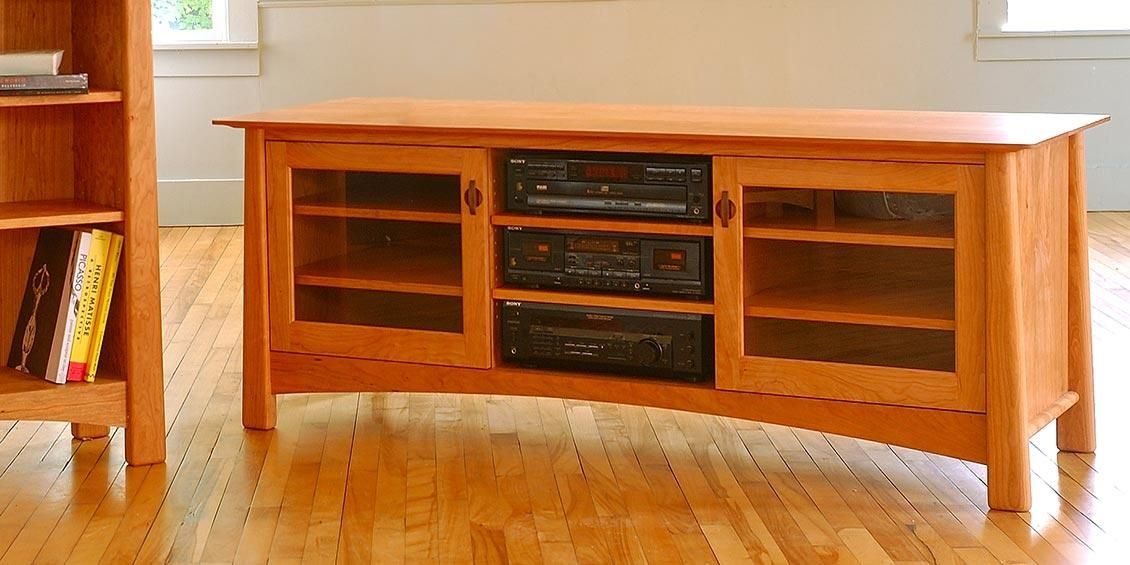 Elegant Television Consoles And Stands Solid Wood Tv Stands Media Regarding Most Popular Maple Wood Tv Stands (Photo 4801 of 7825)