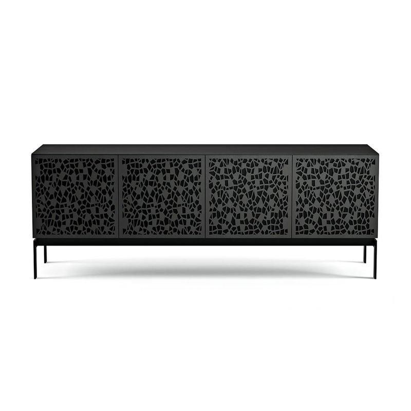 Elements 79.25" – Quad Width Media Tv Stand & Reviews | Allmodern Intended For Most Up To Date All Modern Tv Stands (Photo 14 of 20)