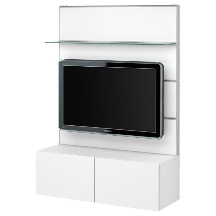 Furniture. Contemporary Small White Wall Mounted Tv Stand With Throughout Best And Newest Small White Tv Cabinets (Photo 3 of 20)