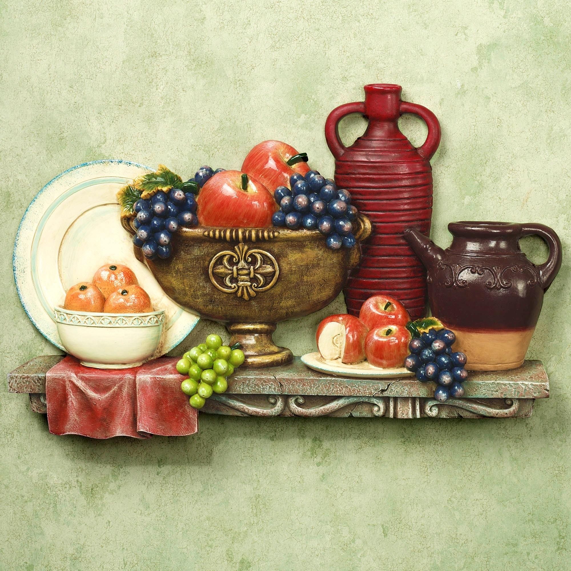 Furniture : Pleasing Unique Kitchen Wall Art Related Items Plaques Intended For Vintage Italian Wall Art (Photo 6 of 20)