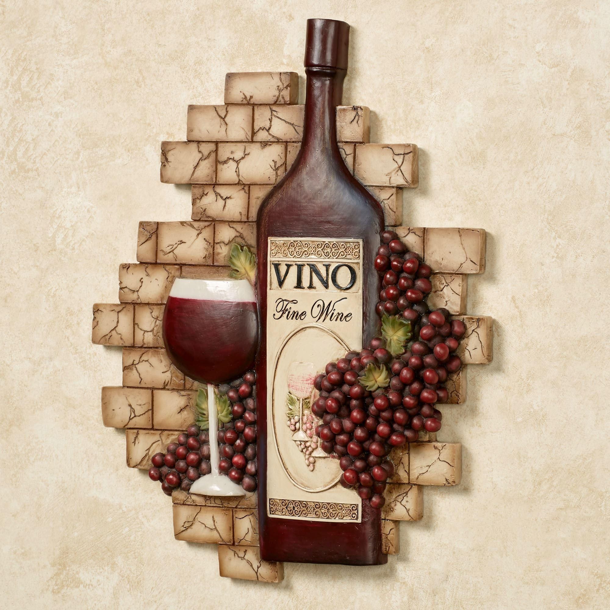 Grapes And Wine Home Decor | Touch Of Class For Italian Wine Wall Art (View 13 of 20)