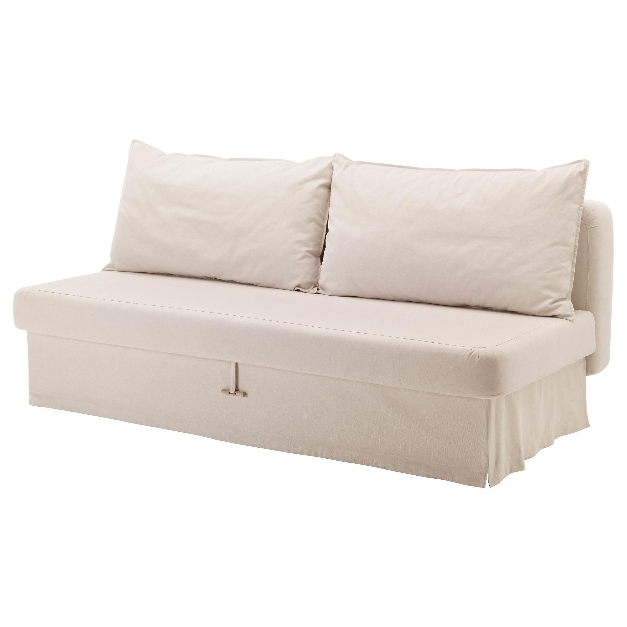 Himmene Three Seat Sofa Bed – Ikea Within Cushion Sofa Beds (Photo 1 of 23)