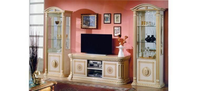Italian Classic Beige Tv Stand Pertaining To Most Recently Released Classic Tv Stands (View 5 of 20)