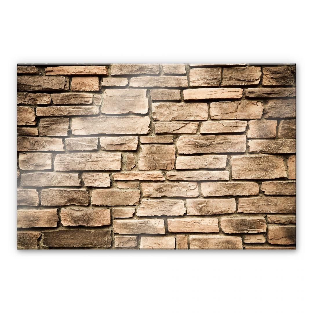 Italian Stone Wall – Acrylic Glass – Wall Art Regarding Italian Stone Wall Art (Photo 1 of 20)