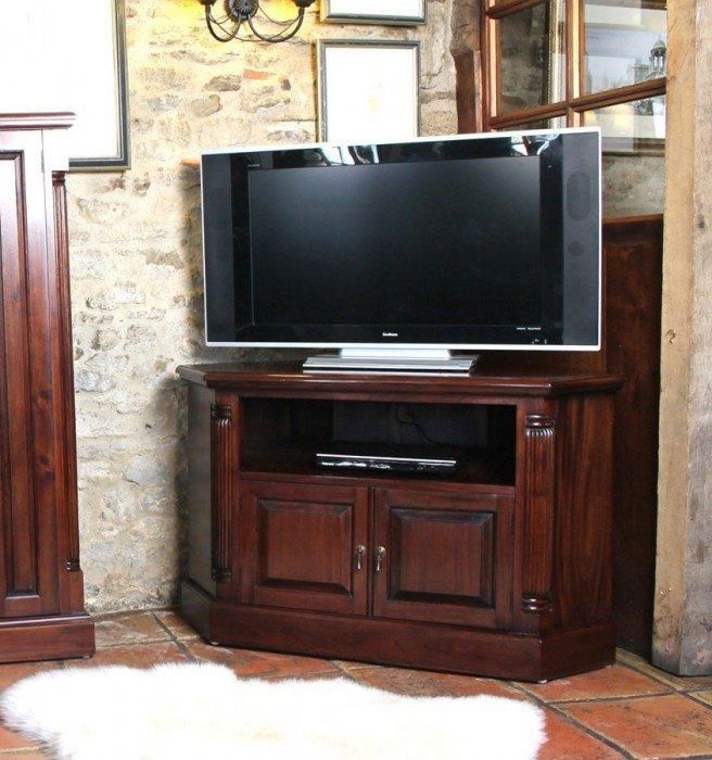 La Roque Corner Mahogany Tv Cabinet (imr09b) For Current Mahogany Tv Stands (Photo 3554 of 7825)