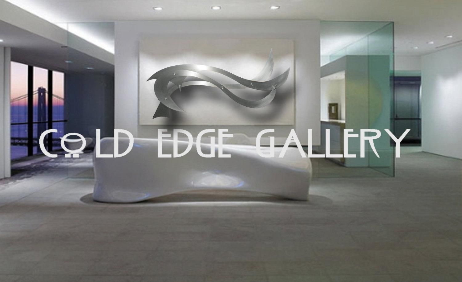 Large Metal Wall Art Corporate Wall Art Extra Large Wall In Large Metal Wall Art Sculptures (Photo 1 of 20)