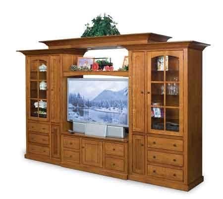 Large Oak Flat Screen Tv Cabinet – Clear Creek Tv Furniture With Regard To Latest Oak Tv Cabinets For Flat Screens (Photo 5390 of 7825)