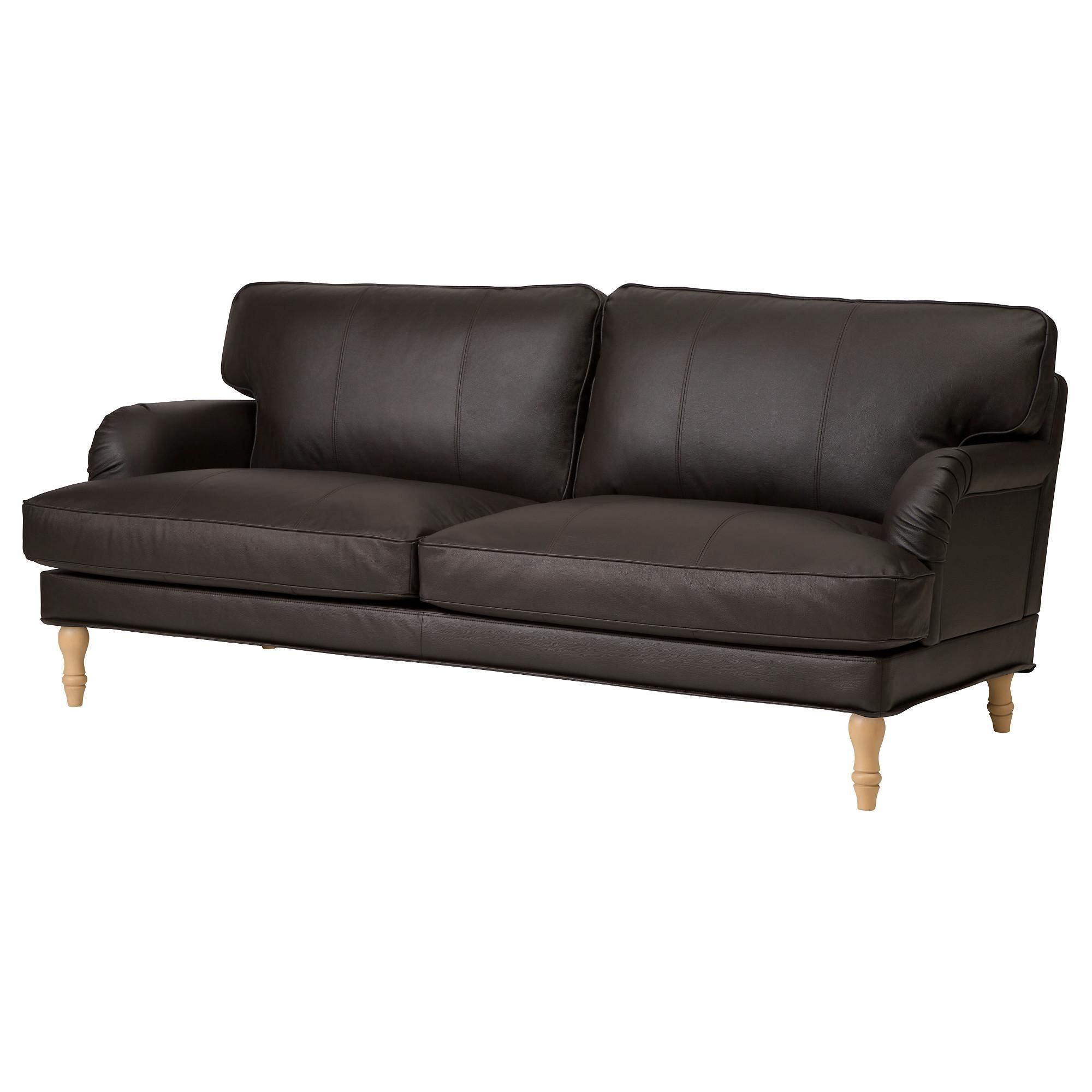 Leather & Faux Leather Couches, Chairs & Ottomans – Ikea With Regard To Leather Sofas (View 3 of 21)
