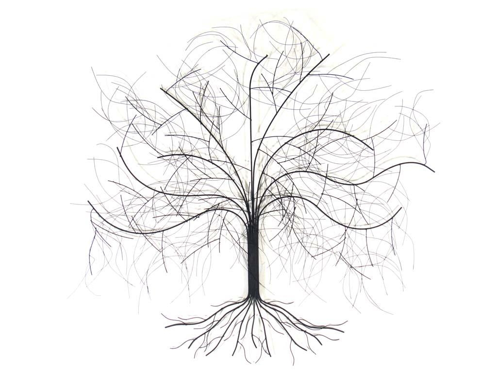 Metal Wall Art – Large Oak Tree Pertaining To Contemporary Large Oak Tree Metal Wall Art (Photo 1 of 20)