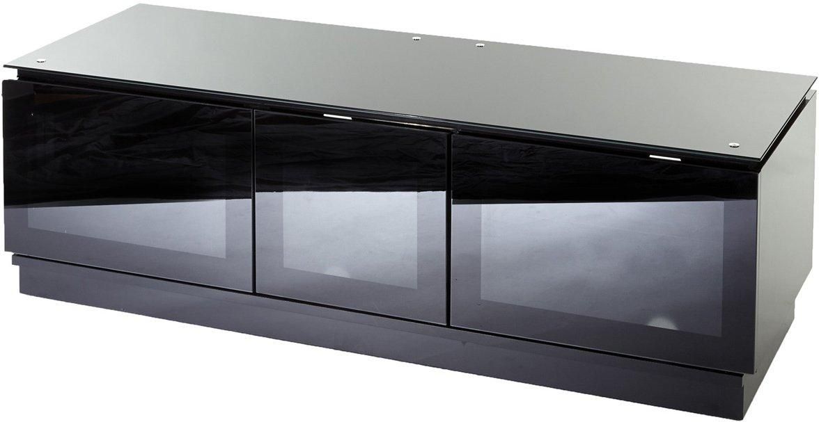 Mmt D1350 Black Tv Stands For Most Current Black Tv Cabinets With Doors (Photo 5368 of 7825)