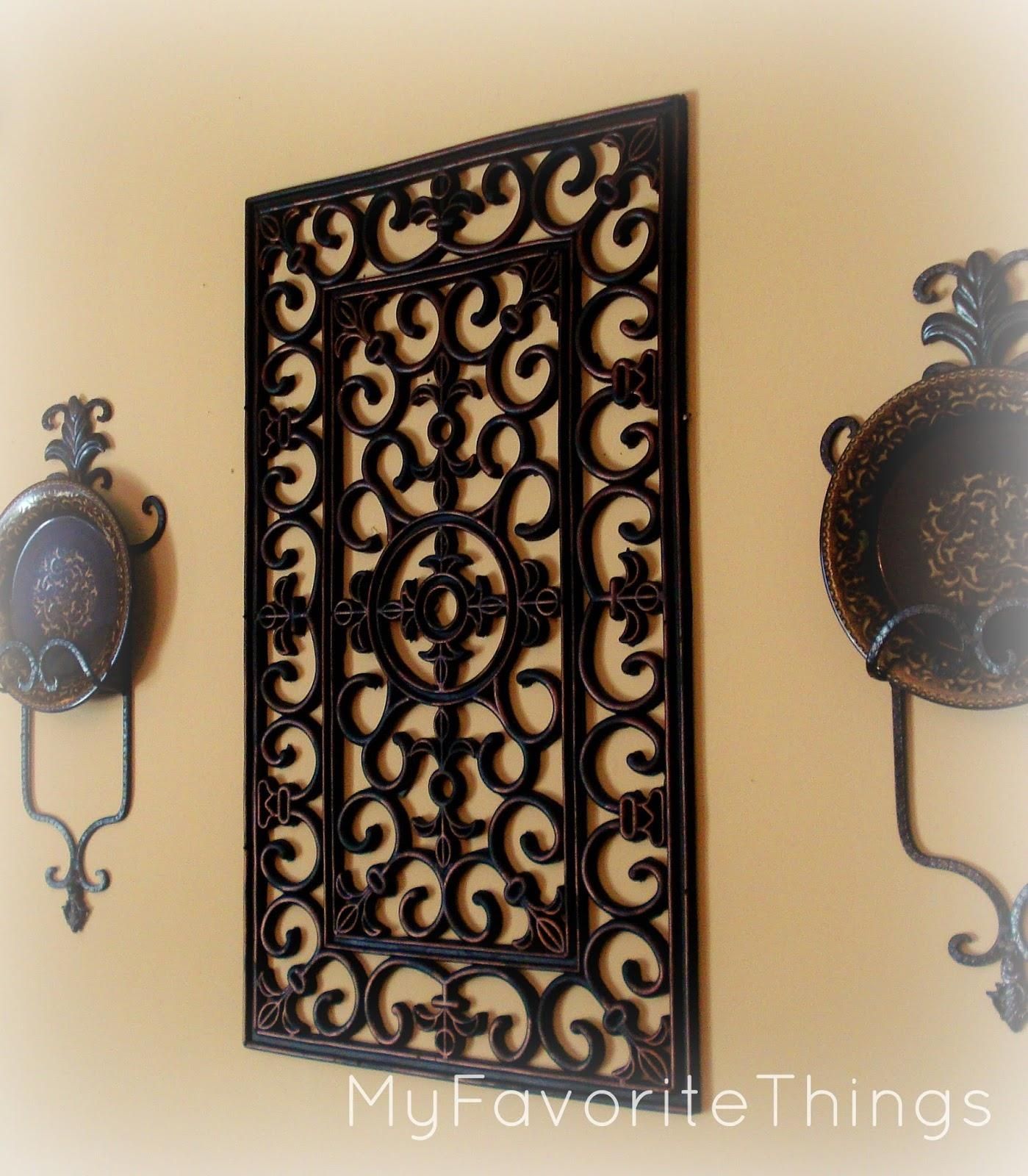 My Favorite Things: "wrought Iron" Wall Art In Iron Art For Walls (Photo 1 of 20)