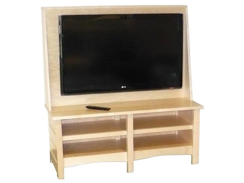 Natural Maple Clarks Mission Tv Stand | Amish Clarks Tv Stand Inside 2018 Maple Wood Tv Stands (Photo 4809 of 7825)