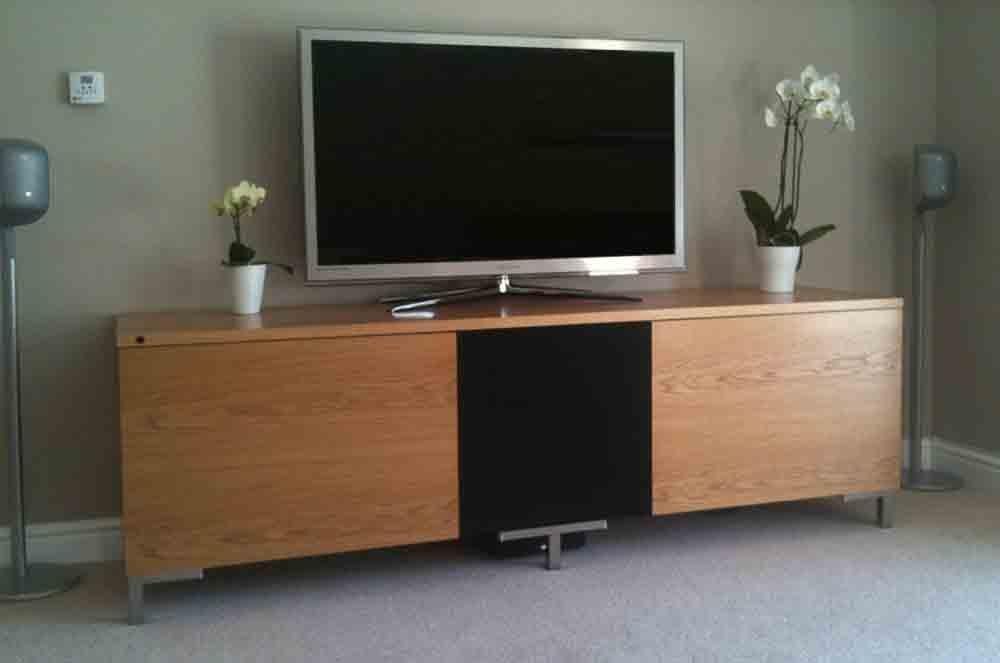Oak Av Furniture, Oak Av Cabinets, Oak Tv Stands, Oak Media Wall Inside Most Recently Released Oak Tv Cabinets (Photo 4038 of 7825)
