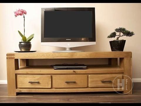 Oak Tv Units And Media Cabinets – Youtube Intended For Current Oak Tv Cabinets (Photo 4026 of 7825)