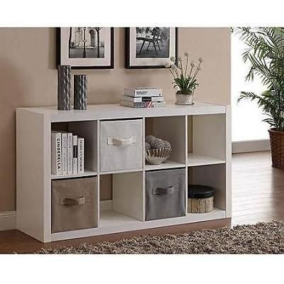 Organizer 8 Cube Storage Book Shelves Eight Square Tv Stand Toy With Regard To Newest Square Tv Stands (Photo 5239 of 7825)
