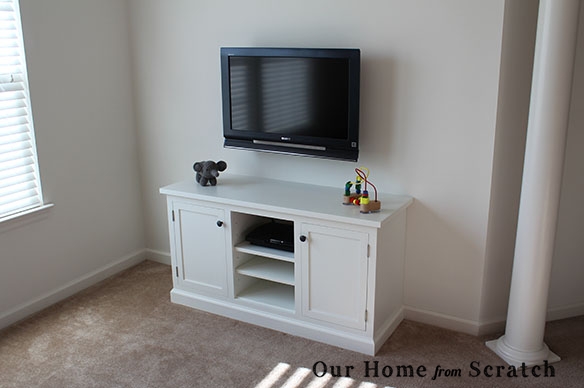 Featured Photo of  Best 20+ of White Painted Tv Cabinets