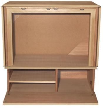 Reproduction Dvd And Plasma Lcd Television Cabinets, Stands – Yew Inside Most Recently Released Enclosed Tv Cabinets With Doors (Photo 3951 of 7825)