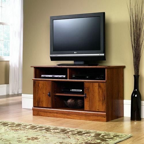 Reviews:sauder August Hill Corner Entertainment Stand For 32 Inch Inside Current 32 Inch Tv Stands (View 17 of 20)