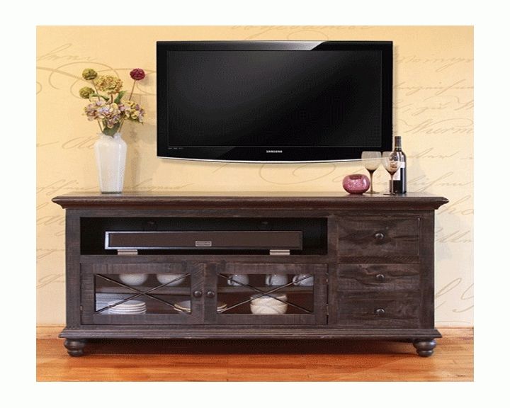Rustic Antique Painted Tv Stands Pertaining To Most Popular Rustic Looking Tv Stands (Photo 19 of 20)