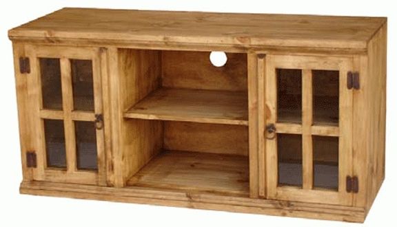 Rustic Pine Wood Tv Stand, Pine Wood Tv Console With Most Popular Pine Wood Tv Stands (Photo 16 of 20)