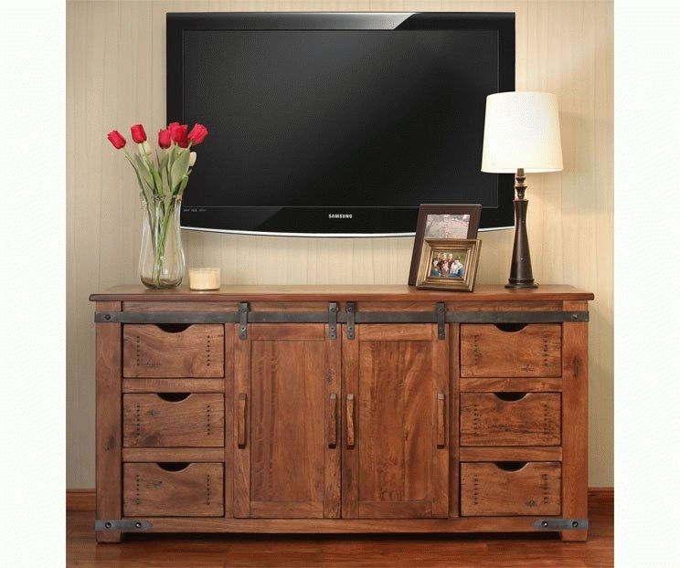 Rustic Tv Stand, Wood Tv Stand, Pine Tv Stand In Newest Rustic Pine Tv Cabinets (Photo 16 of 20)