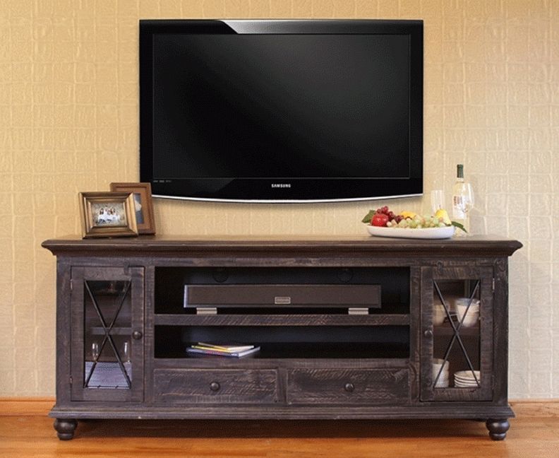 Rustic Tv Stand, Wood Tv Stand, Pine Tv Stand With Most Popular Rustic Pine Tv Cabinets (Photo 20 of 20)