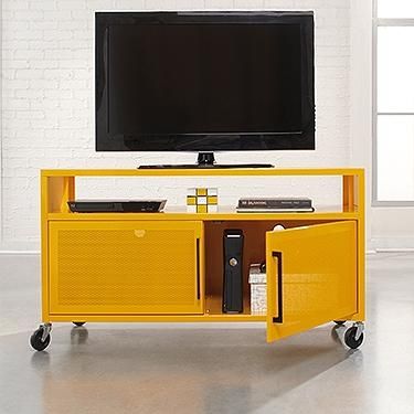 Sauder Soft Modern 44" Tv Stand (414824) – Sauder – The Furniture Co. In Most Up To Date Yellow Tv Stands (Photo 2 of 20)