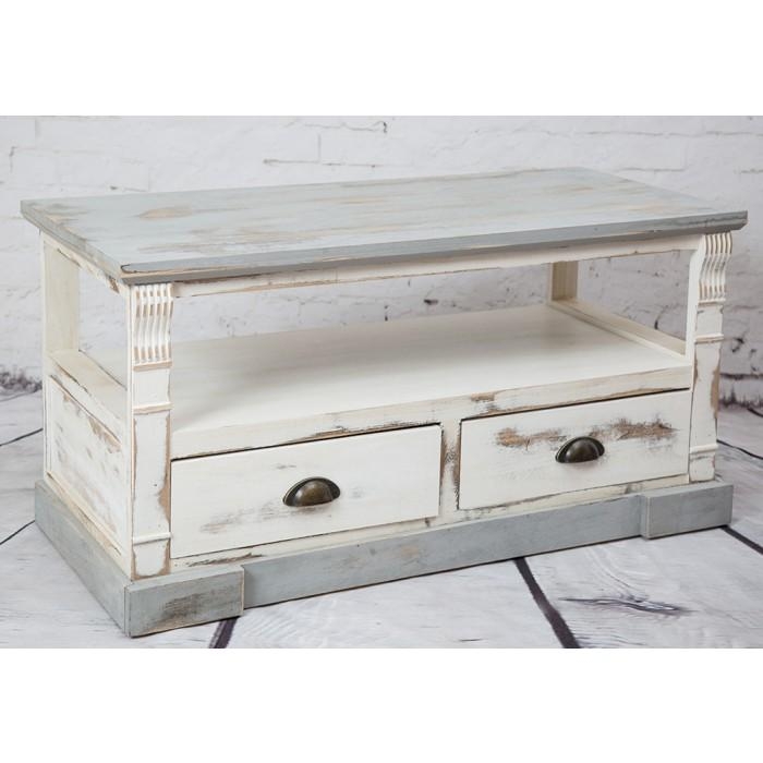 Shabby Chic Tv Unit With Two Drawers For Most Current Shabby Chic Tv Cabinets (Photo 1 of 20)