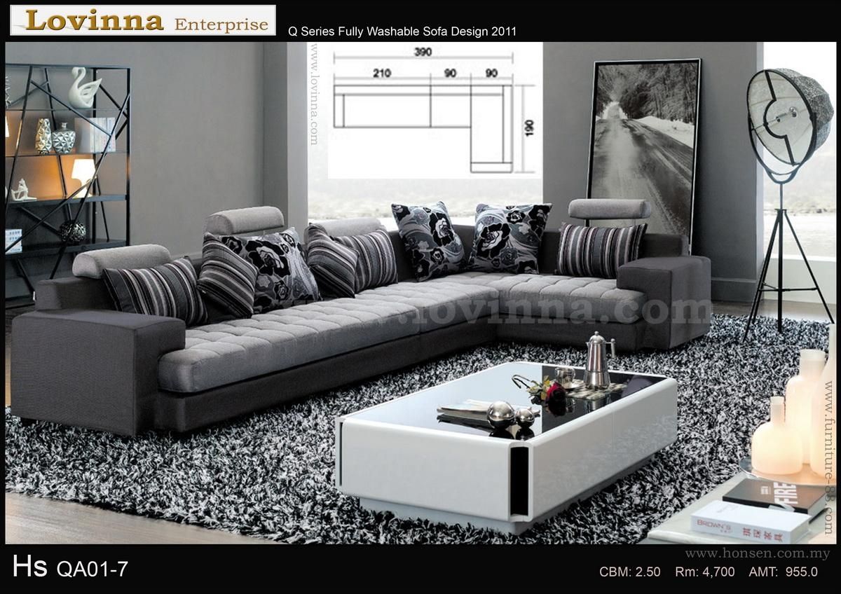 Sofa L Shape | Sofa Intended For L Shaped Fabric Sofas (Photo 1 of 20)