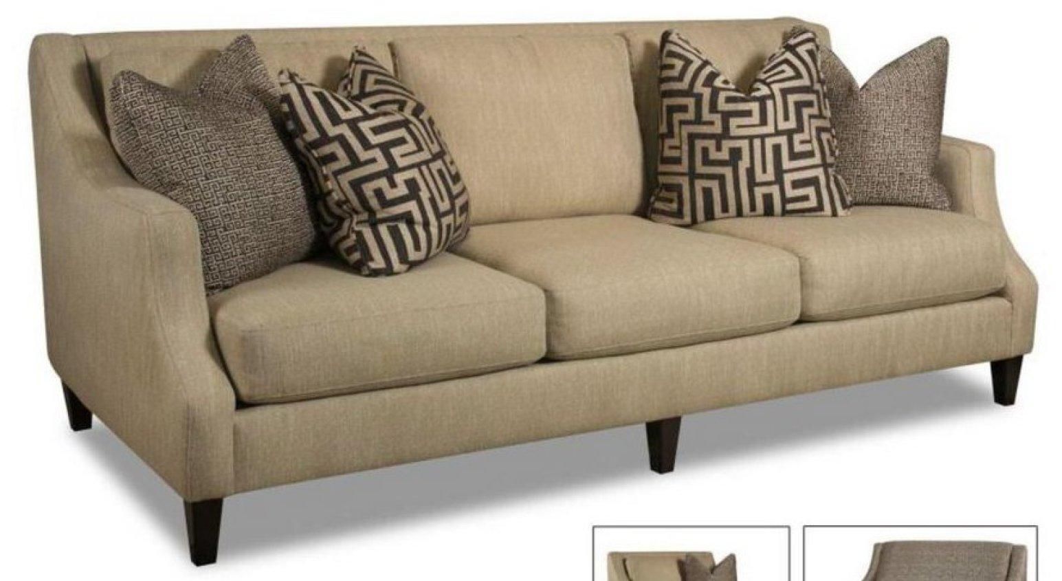 Sofa : Sofas Center : Beautiful Long Primitive Black Foot Sofa Throughout 6 Foot Sofas (Photo 13 of 22)