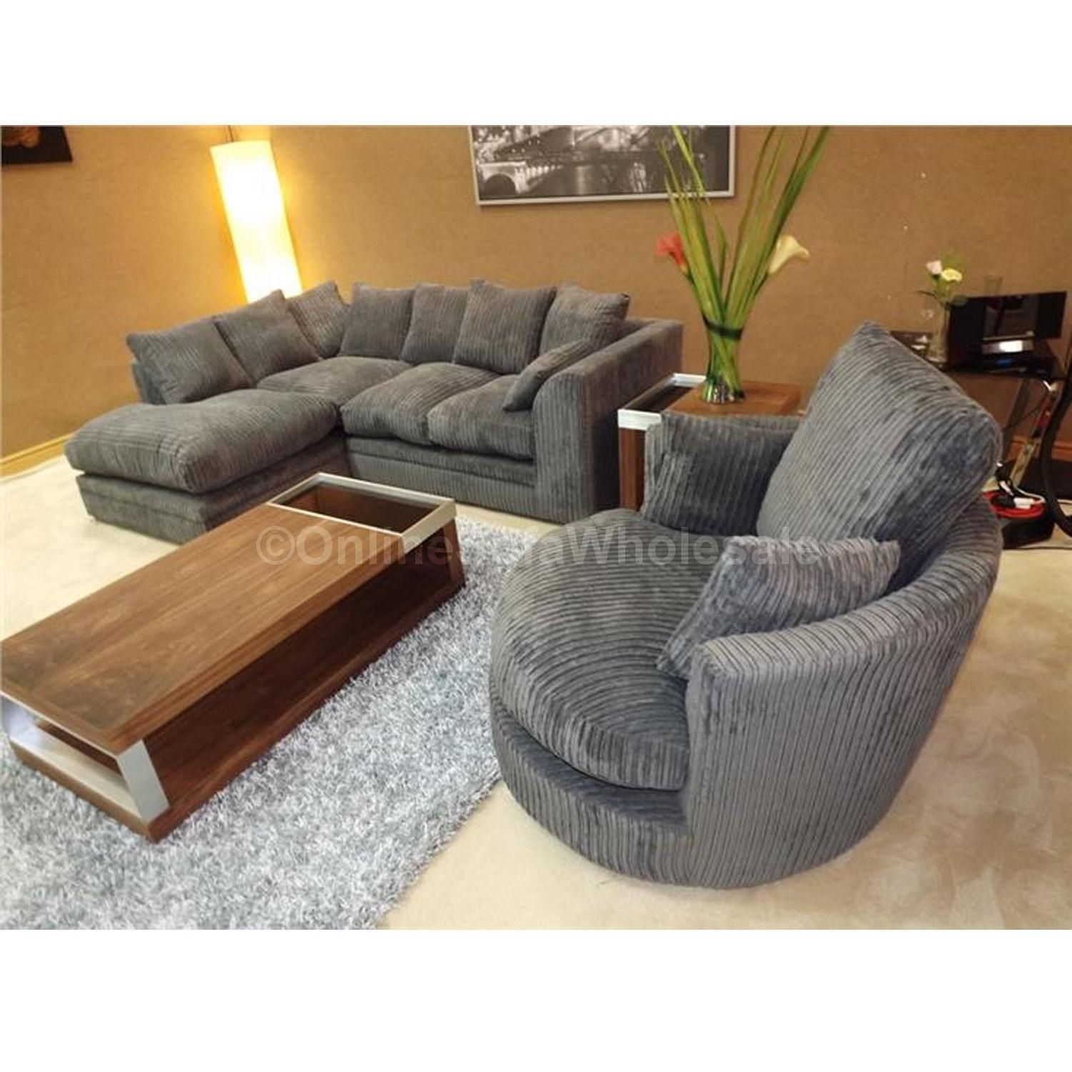 Sofas : Awesome Swivel Sofa Chair Oversized Round Swivel Chair Intended For Chair Sofas (Photo 19 of 22)