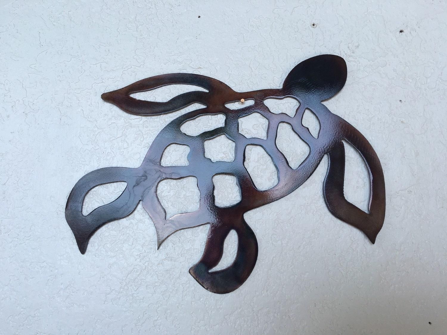 Stupendous Sea Turtle Wall Art Metal View Larger Tropical Ocean Throughout Sea Turtle Metal Wall Art (Photo 19 of 20)