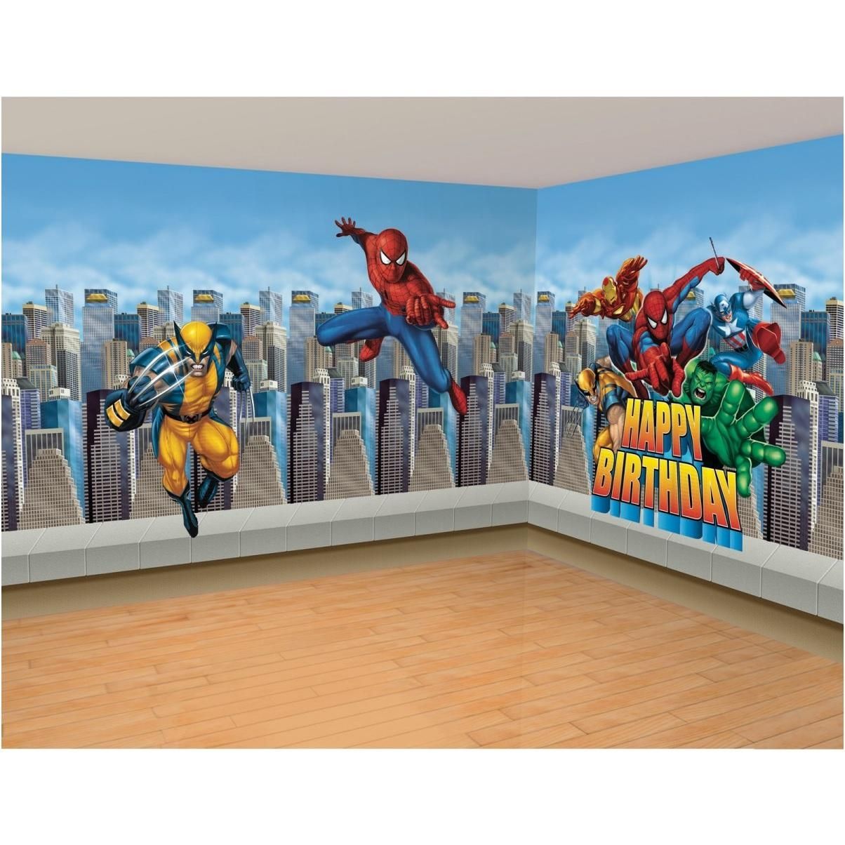 Superhero Sheets — Office And Bedroom With Regard To Superhero Wall Art Stickers (Photo 1 of 20)
