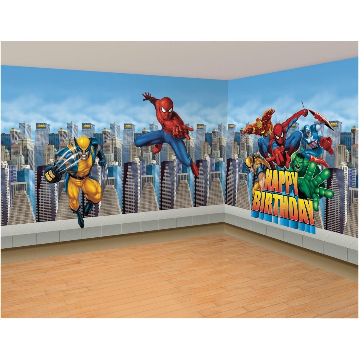 Featured Photo of 20 Best Ideas Superhero Wall Art Stickers