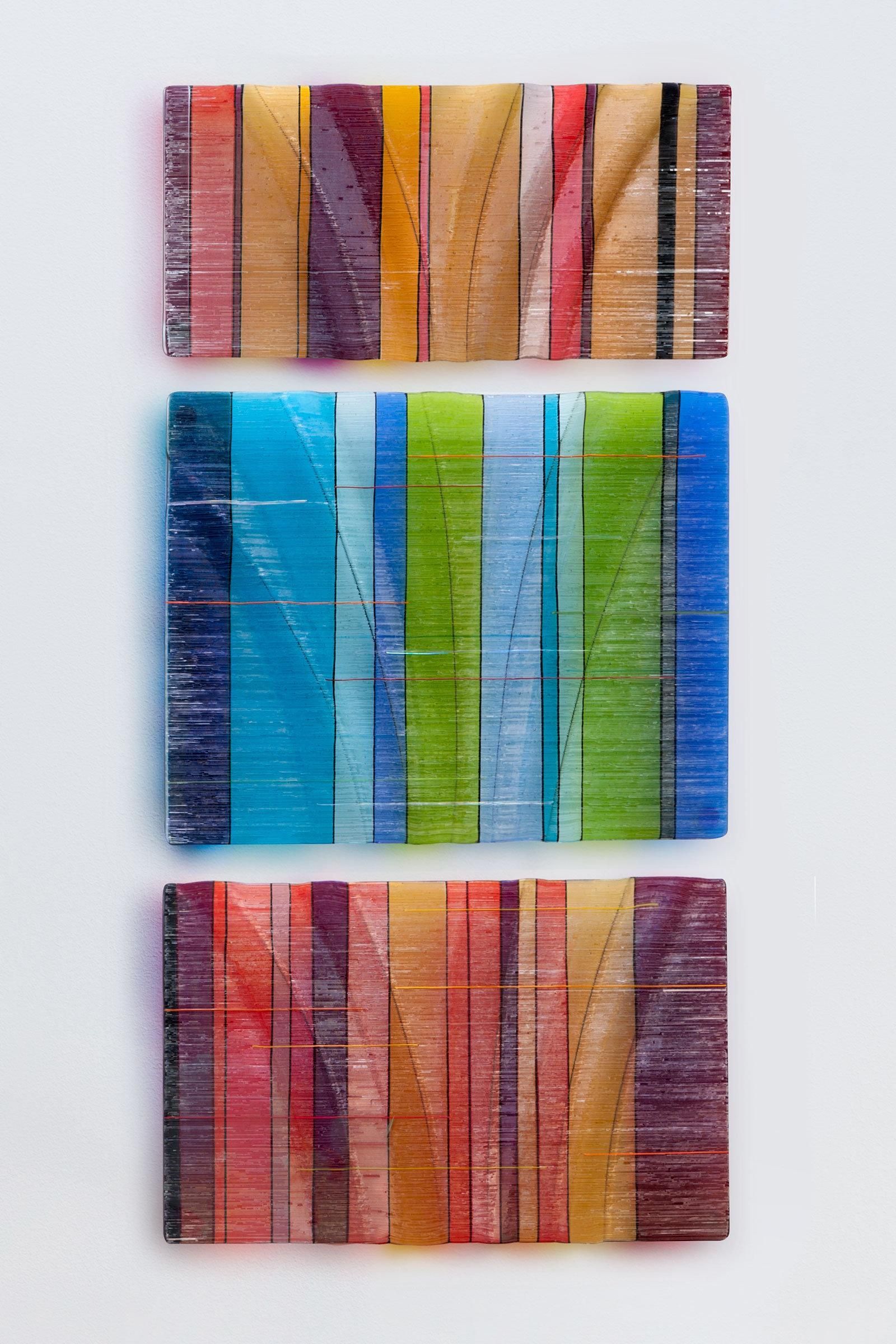 Tapestries In Glassnina Falk (art Glass Wall Art) | Artful Home Inside Abstract Fused Glass Wall Art (View 20 of 20)