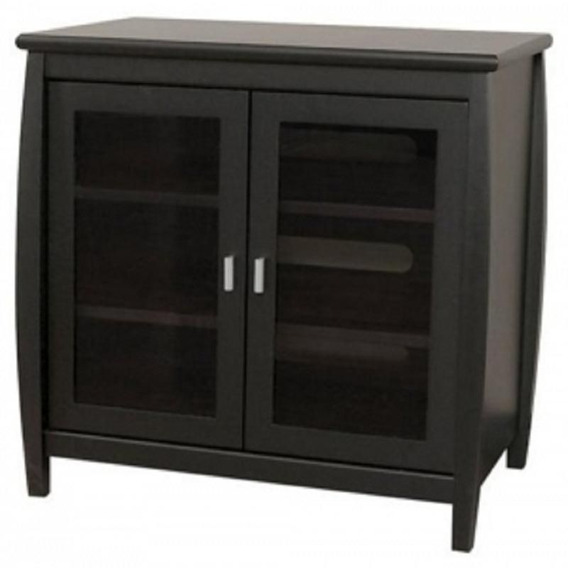 Tech Craft Veneto Series Rounded Wood Tv Stand For 26 32 Inch With Regard To Latest 32 Inch Tv Stands (View 12 of 20)