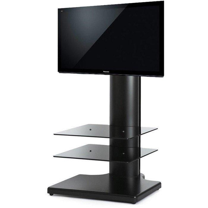The Wall Origin S1 Cantilever Tv Stand In Black For Tv's Up To 32" In Most Recently Released Cantilever Tv Stands (View 1 of 20)