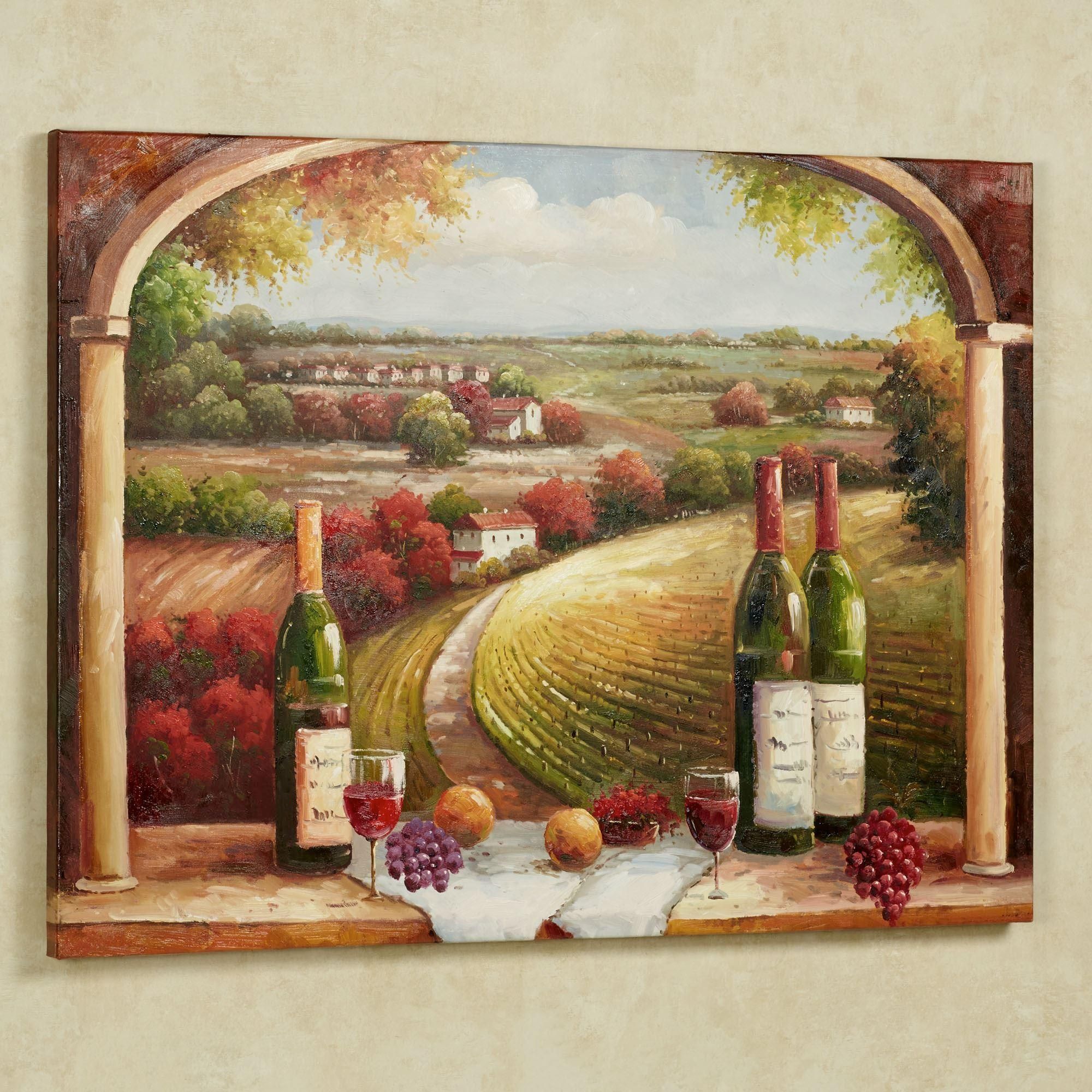 Tuscan Italian Art | Touch Of Class Regarding Italian Wine Wall Art (View 5 of 20)