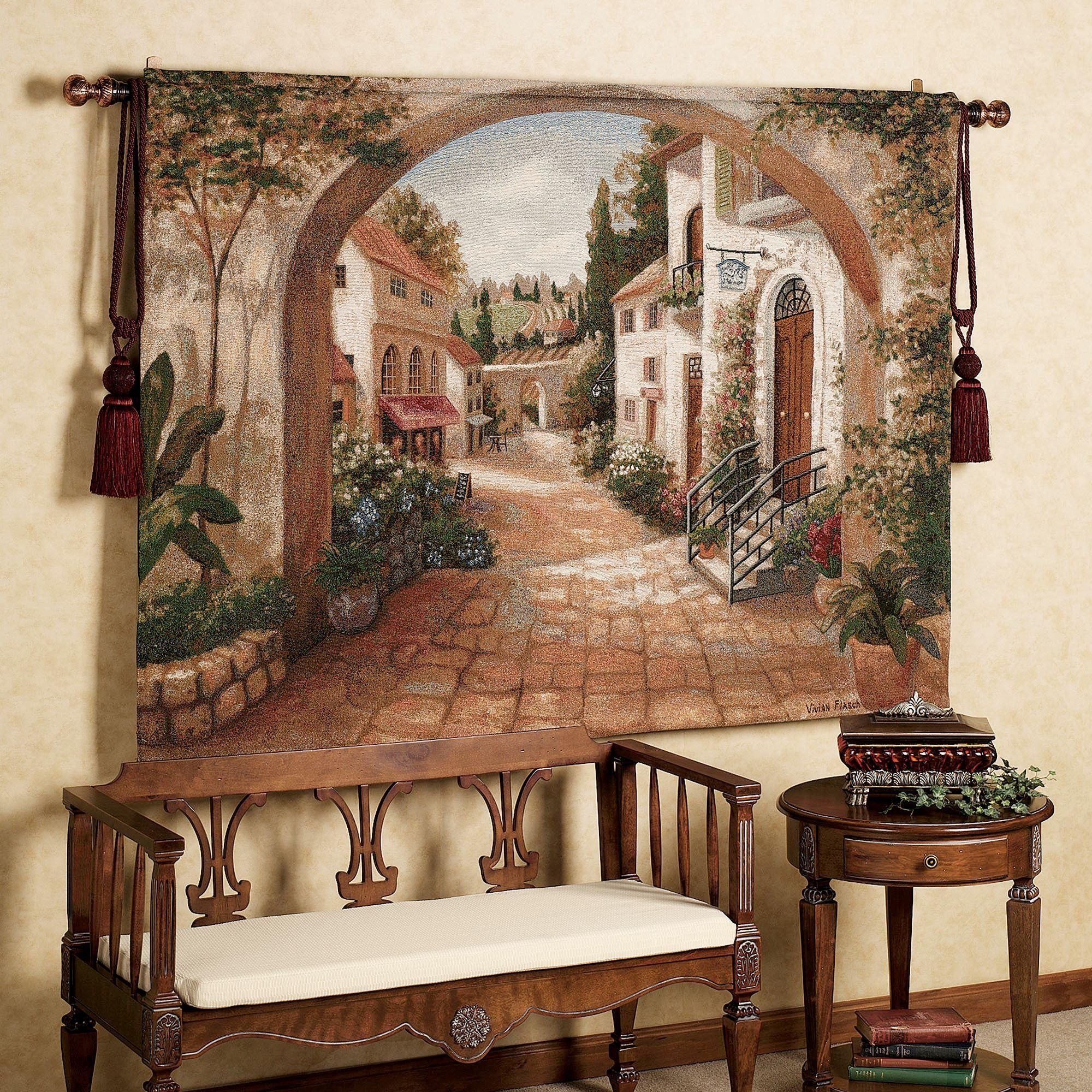 Tuscan Italian Style Home Decorating And Tuscan Decorating Tips Inside Italian Style Metal Wall Art (Photo 1 of 20)