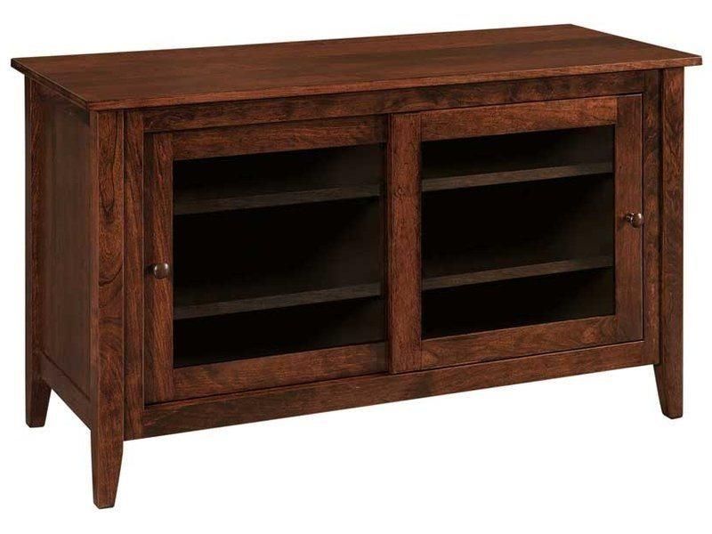 Tv Cabinets And Tv Stands – Brandenberrry Amish Furniture With Newest Maple Tv Cabinets (View 16 of 20)